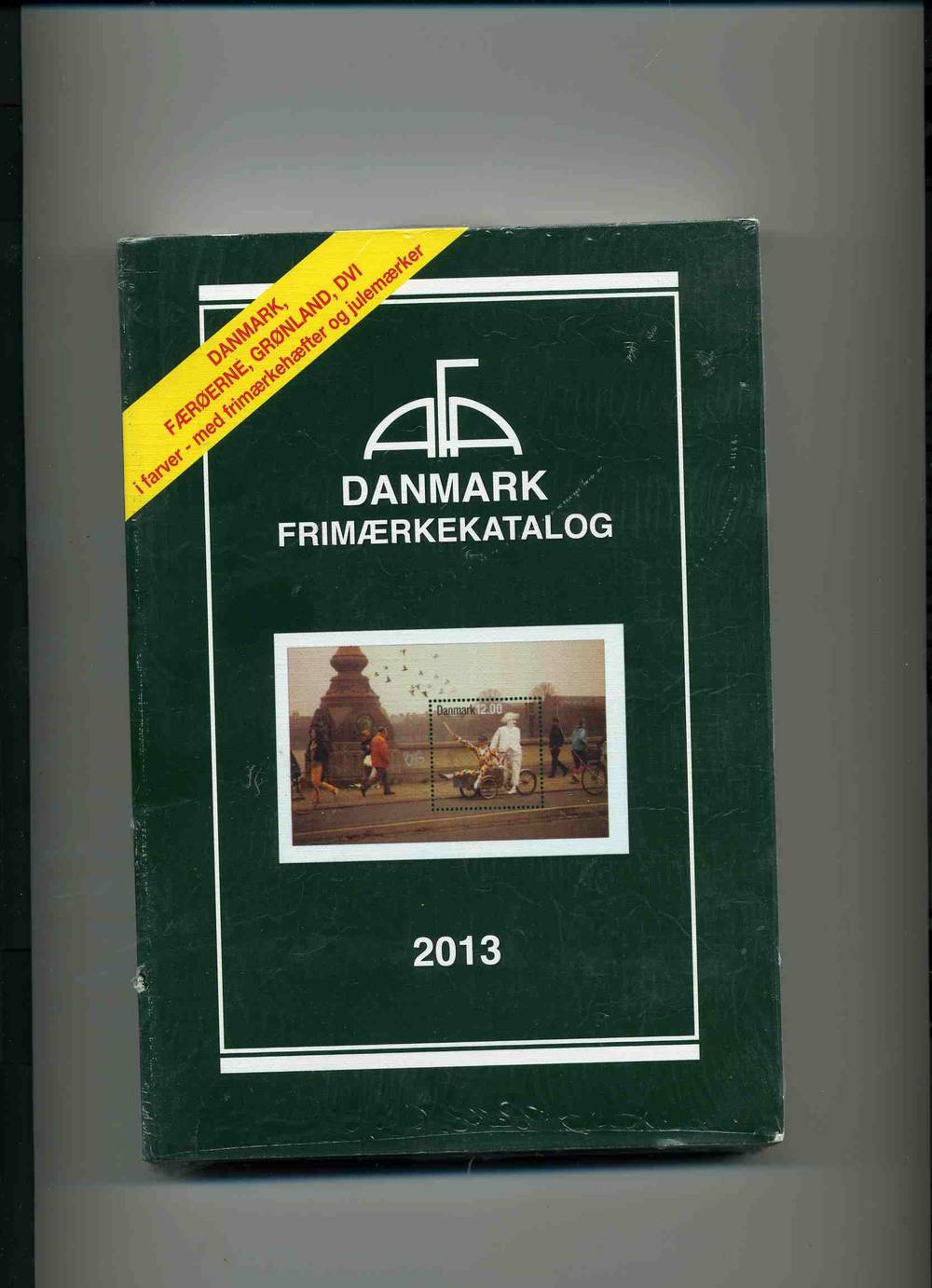 Danmark frimærkekatalog 2013,Færøerne,Grønland,DVI i farver-med frimærkehefter og julemærker AFA