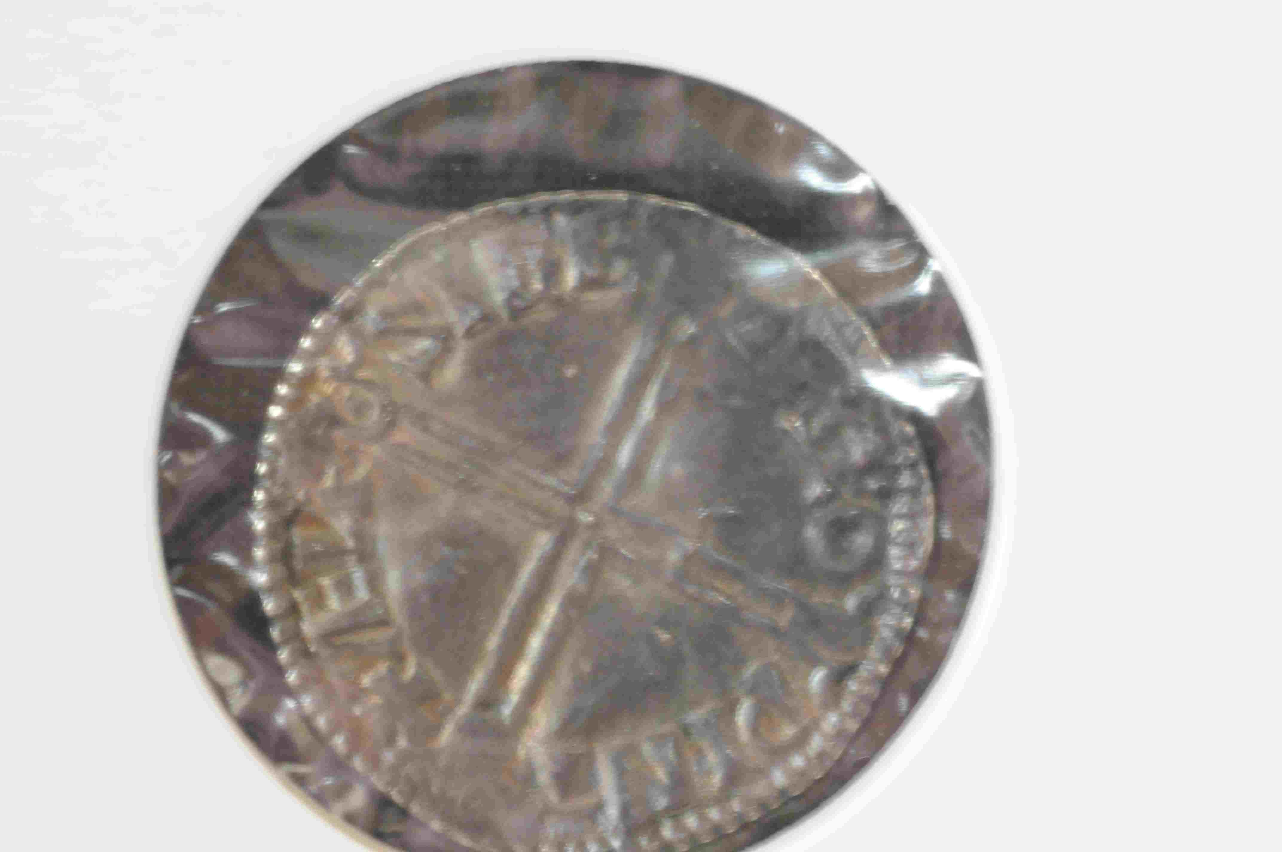 England Aethelred II 978-1016 penny S1151 long,cross type Winchester 1,68g kv1/1+ G.Tesen