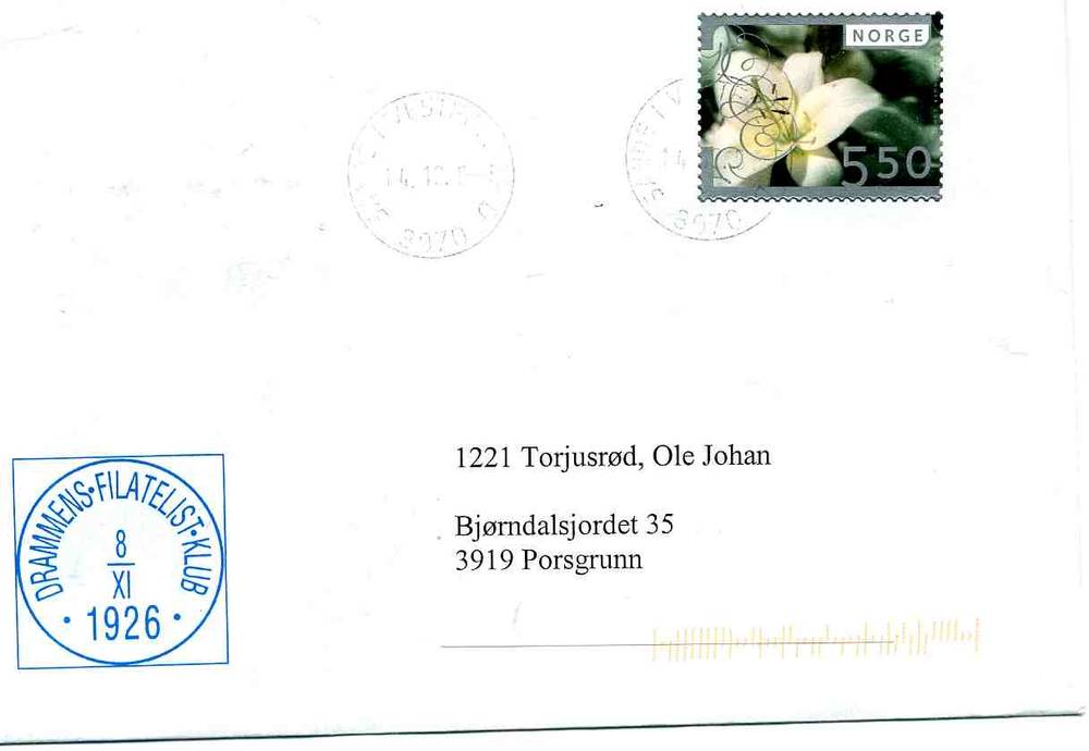 Drammen filatelistklubb st Sande i Vestfold