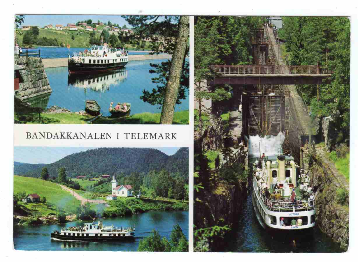 Bandakkanalen i Telemark  Mi; 2606/18
