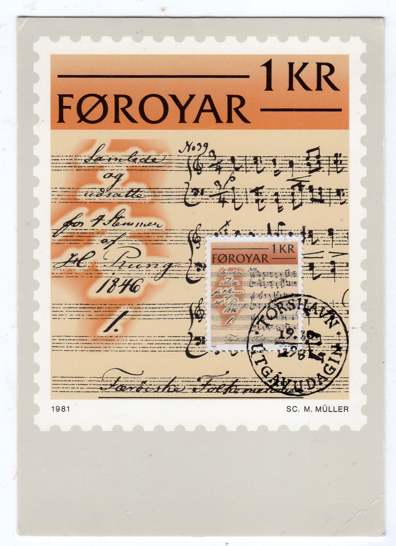 Max kort nr 2 Færøyene