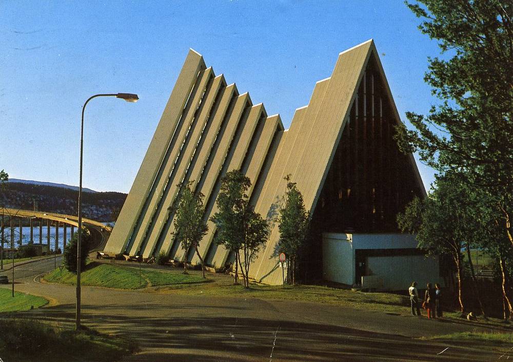 Ishavskatedralen st tromsdalen 1985 A;F 9243 9