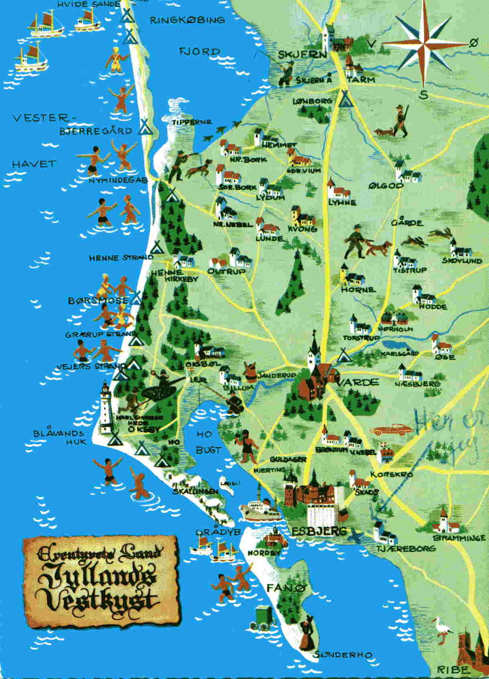 Jyllands vestkyst RR Varde 1971