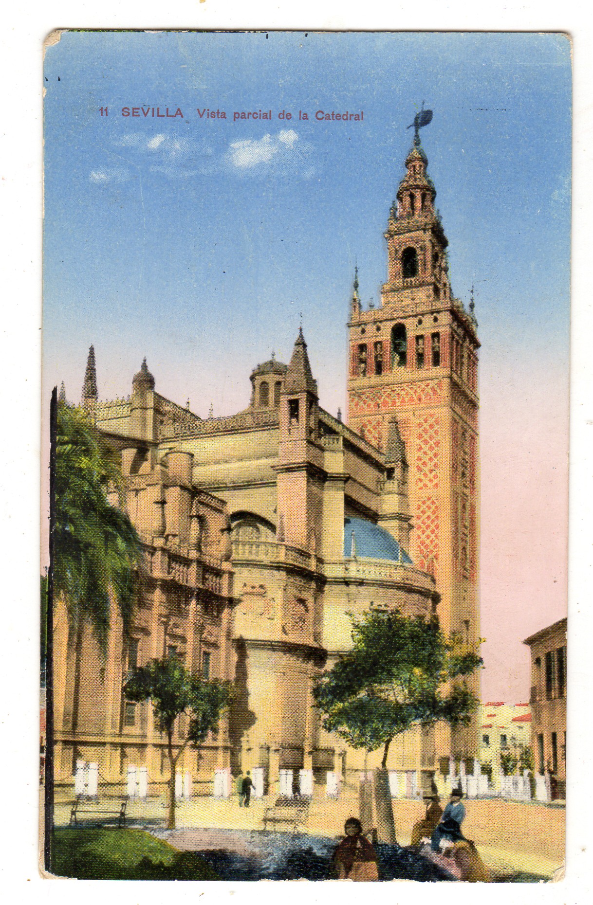 11 Sevilla vista parcial de la Catedral LNEH