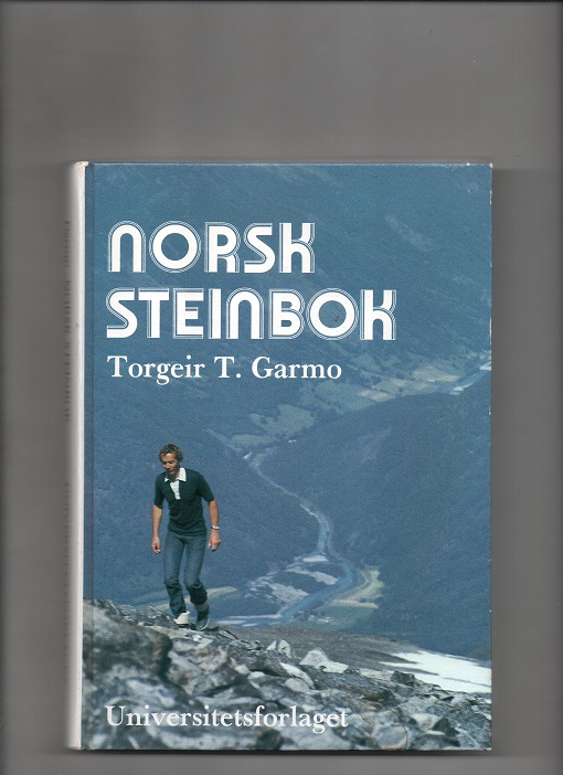 Norsk steinbok, Torgeir T. Garmo, Universitetsforlaget 1989 (1983) Ørliten skjevhet B N 