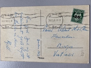 Nissekort, 1953, 5323, Mittet