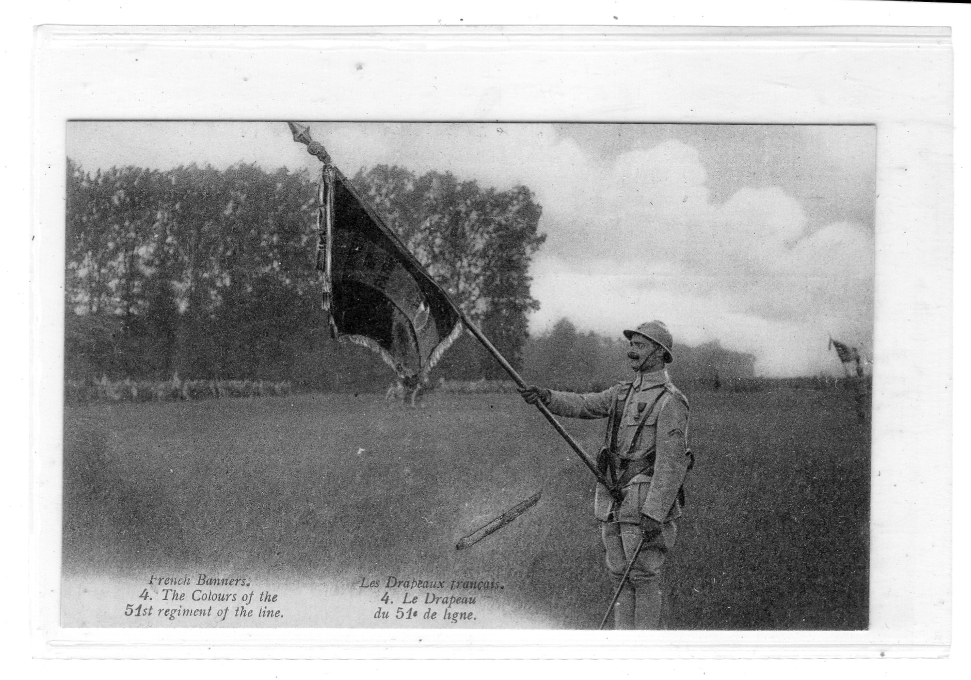 Fransk banner 51 regiment