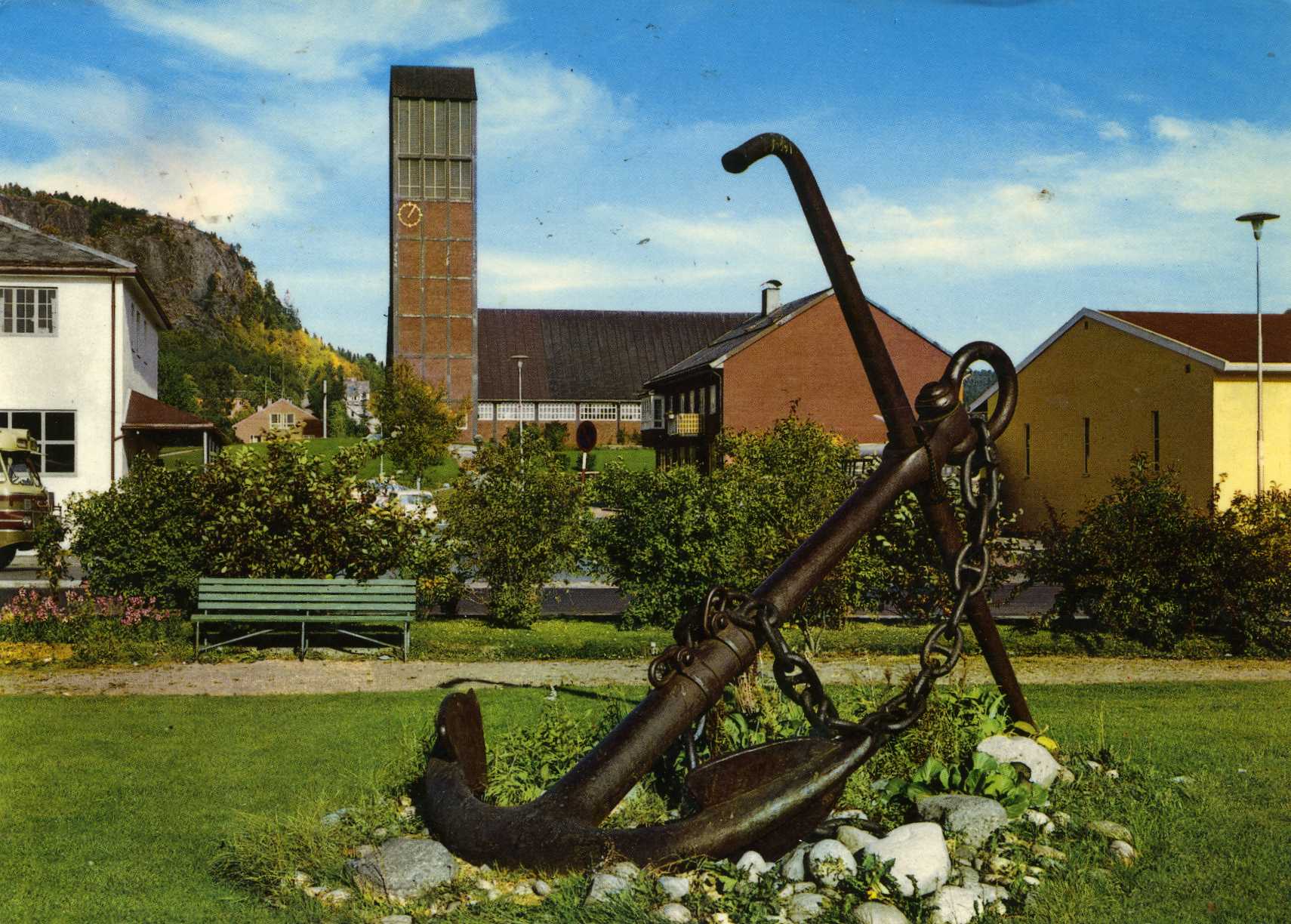 Namsos kirke Aune F-3885-8  Stokkanker    1970