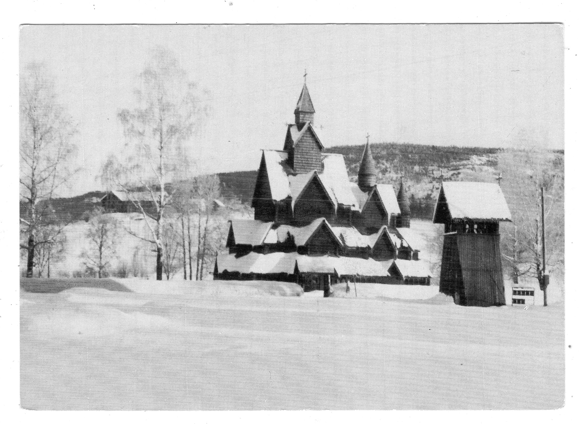 Heddal stavkyrkje  Rønneseth