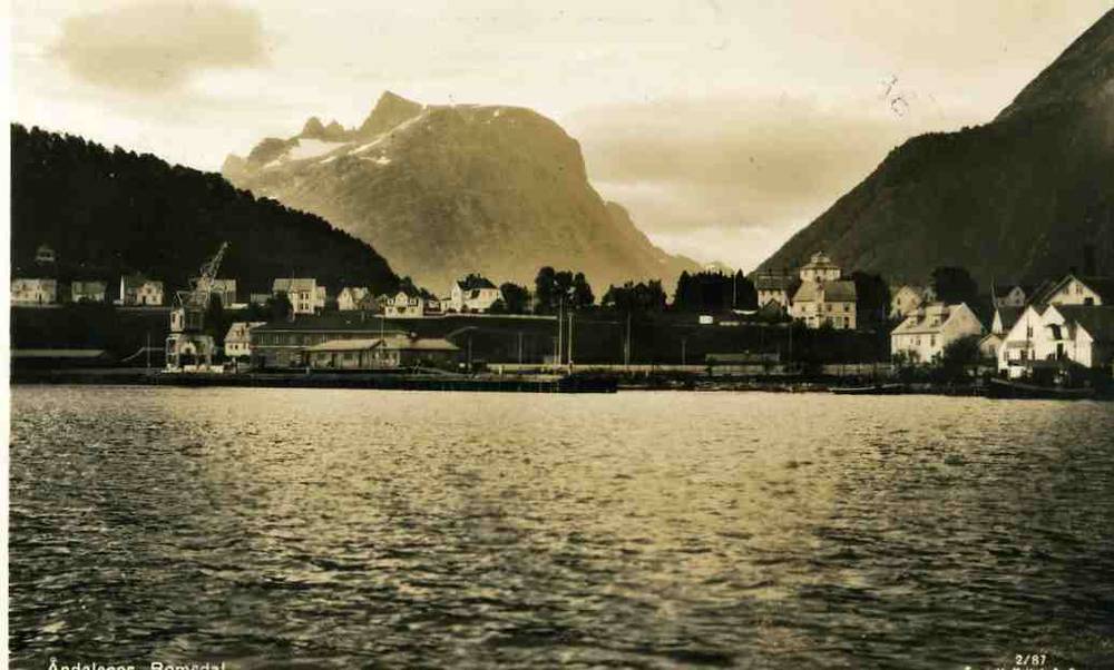 Aandalsnes Romsdal Mi;2/87  st.Bergen 1938