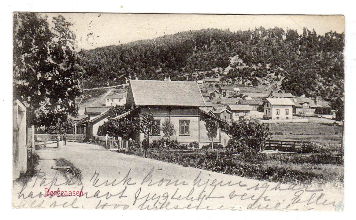 Borgeaasen st Hill/Porsgrund 1906