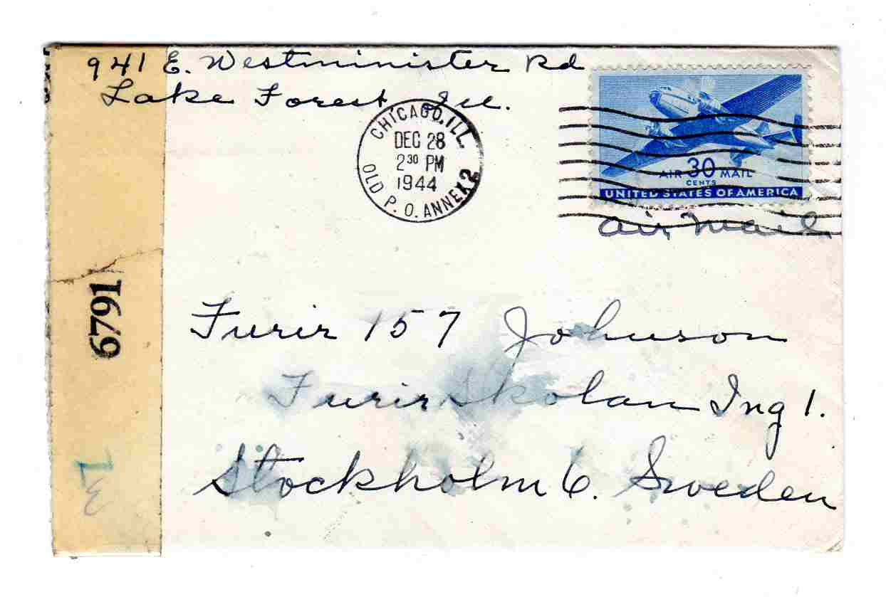 st Chicago 1944 6791 to Sweden