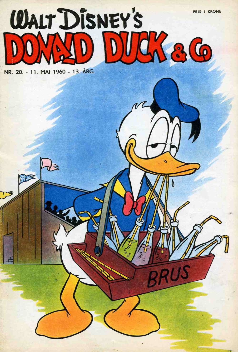 Donald nr 20 1960 fn/vf