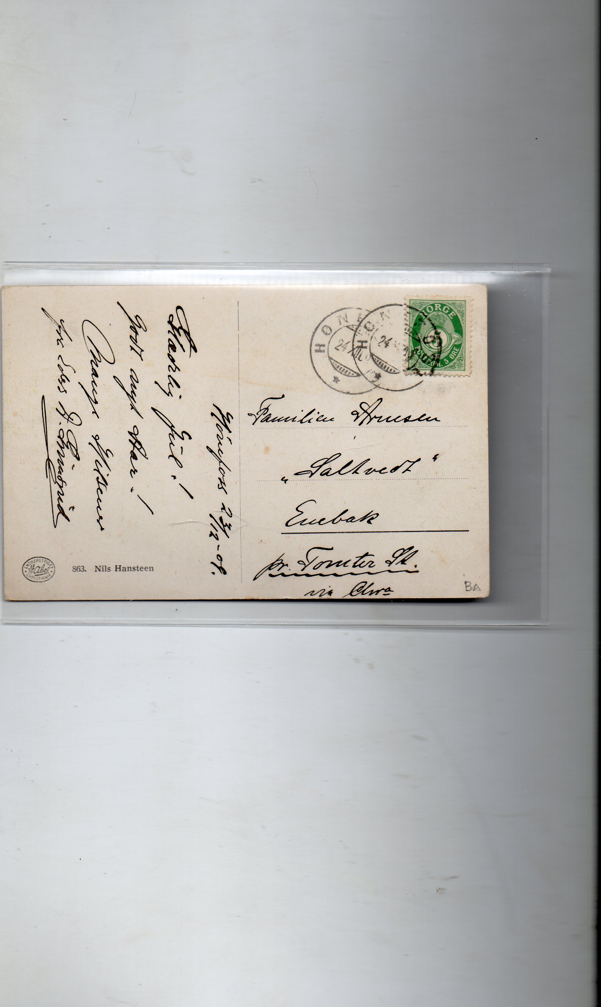 st Hønefos? 24/12/09 Abel 863