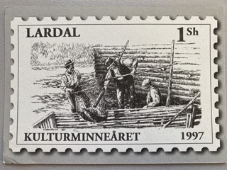 Kjærrafiske, Kulturminneåret 1997, Lardal