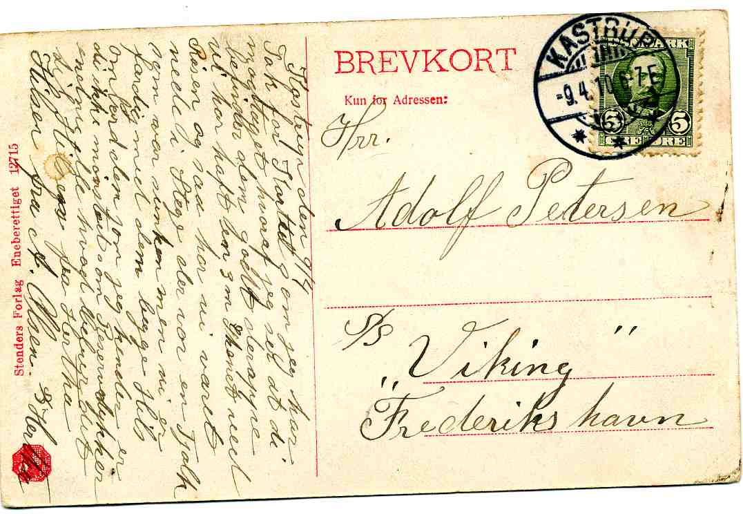 Kastrup Kommuneskolen Stender 12715 st Kastrup 1910