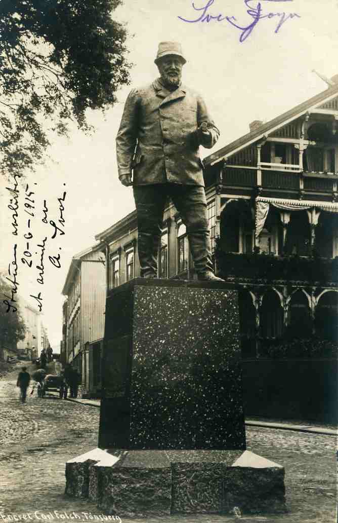 Sven Foyn  Carl Falck Tønsberg  st vestbanernes posteksp. 1915