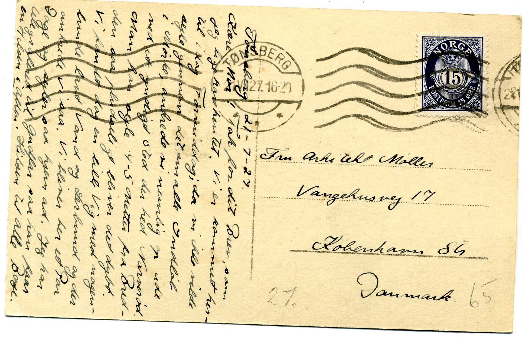 Parti fra Tønsberg Carl Normann  1384