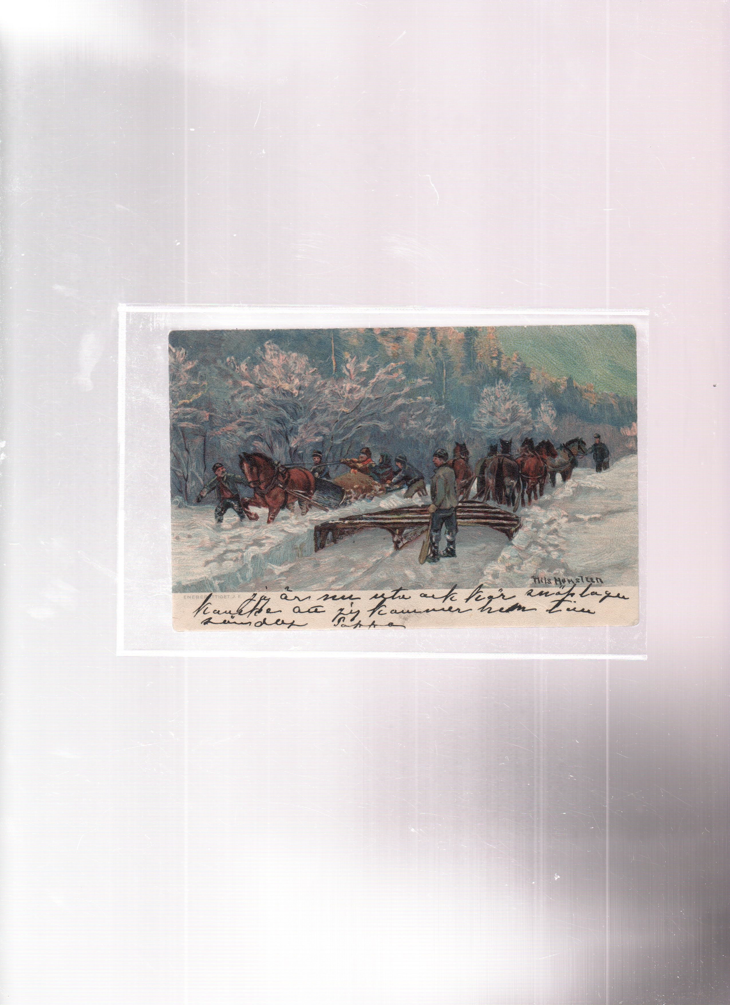 J. F. St. Arvika 29.1. 1904 Fagerås 29.1. 1904 