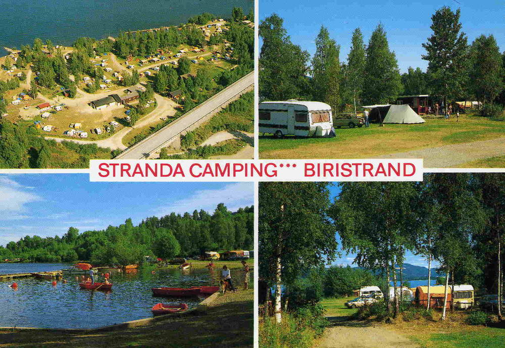Stranda camping Biristrand 1986 Normann