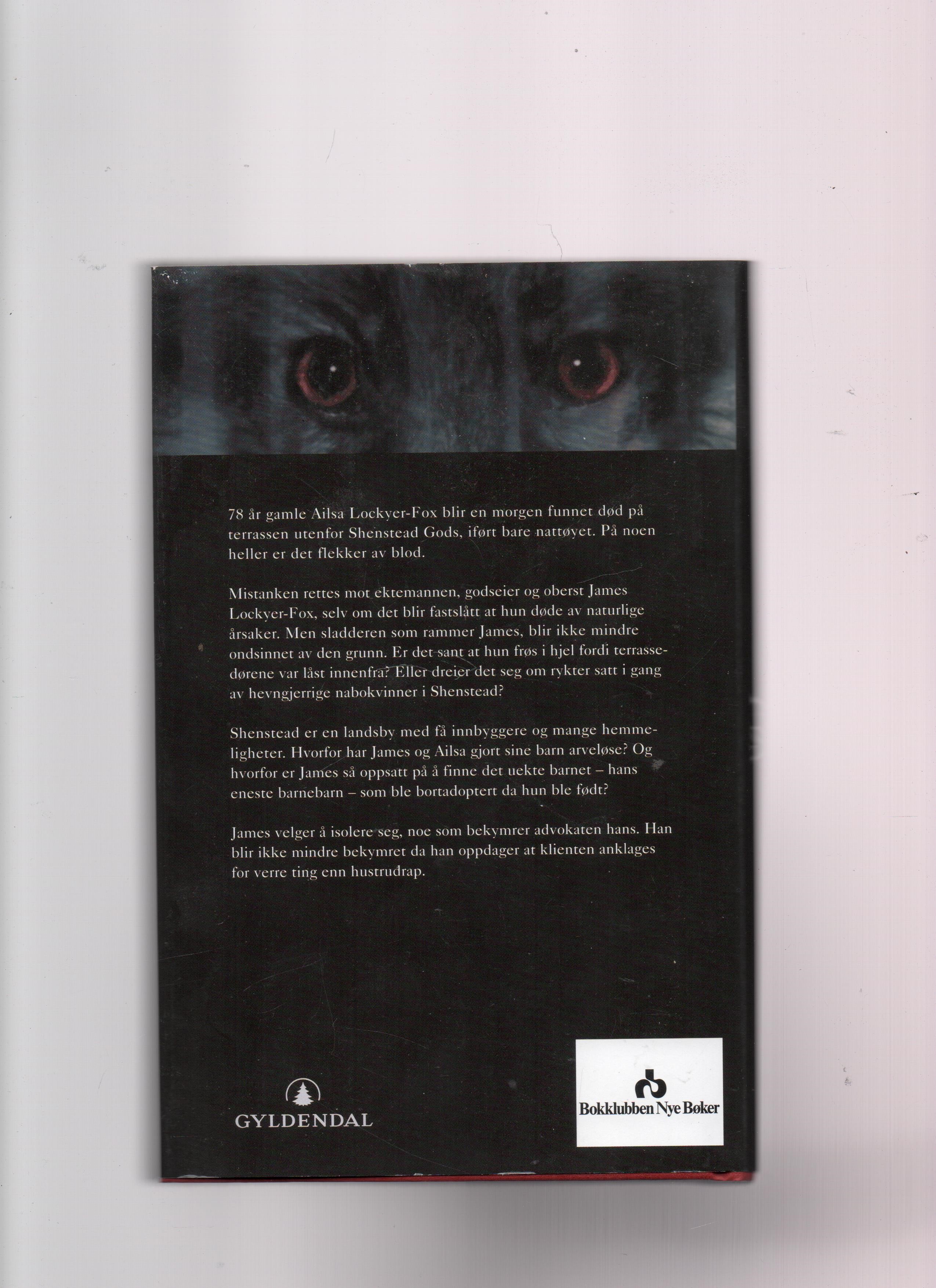 Fox, Minette Walters, Gyldendal 2003 Smussb. Pen O2 