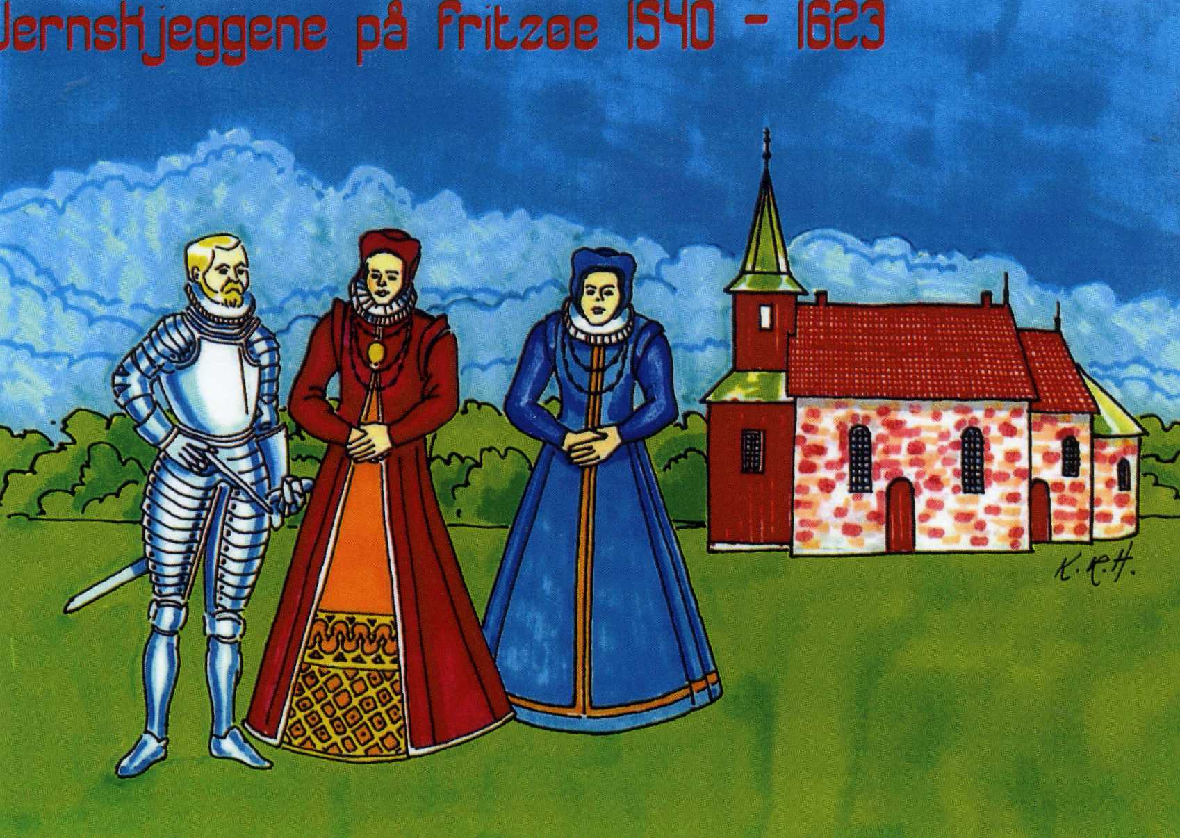 Jernskjeggene på Fritzøe 1540-1623
