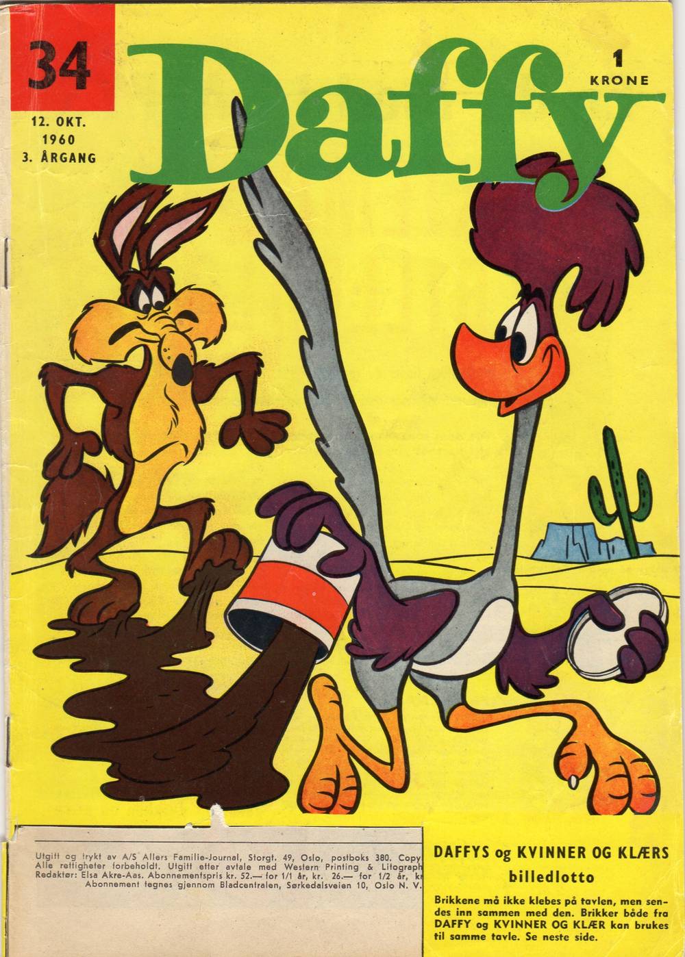 Daffy nr 34 1960 G