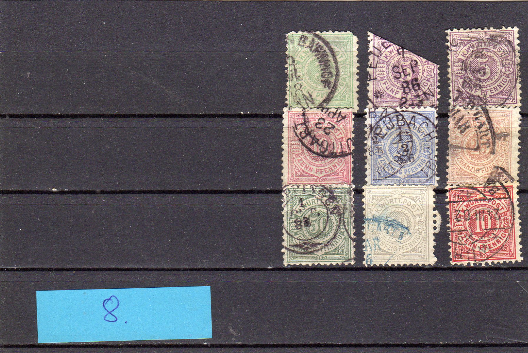 Würtenberg 1875-79 AFA 2015 960 Nkr