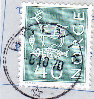 1 Rings med stjerne Bolvik 8/10/73 Hk 610