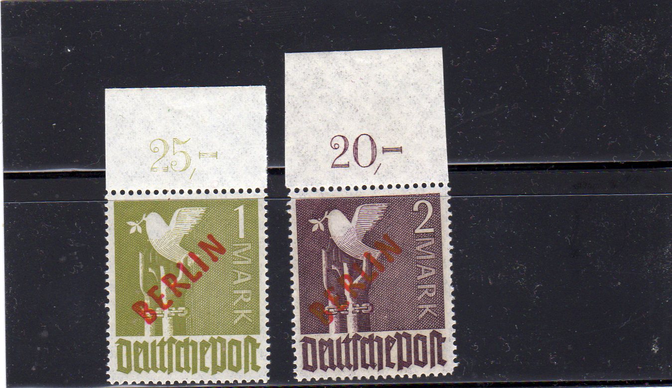 Mi 33-34 kat 9500 ** Berlin