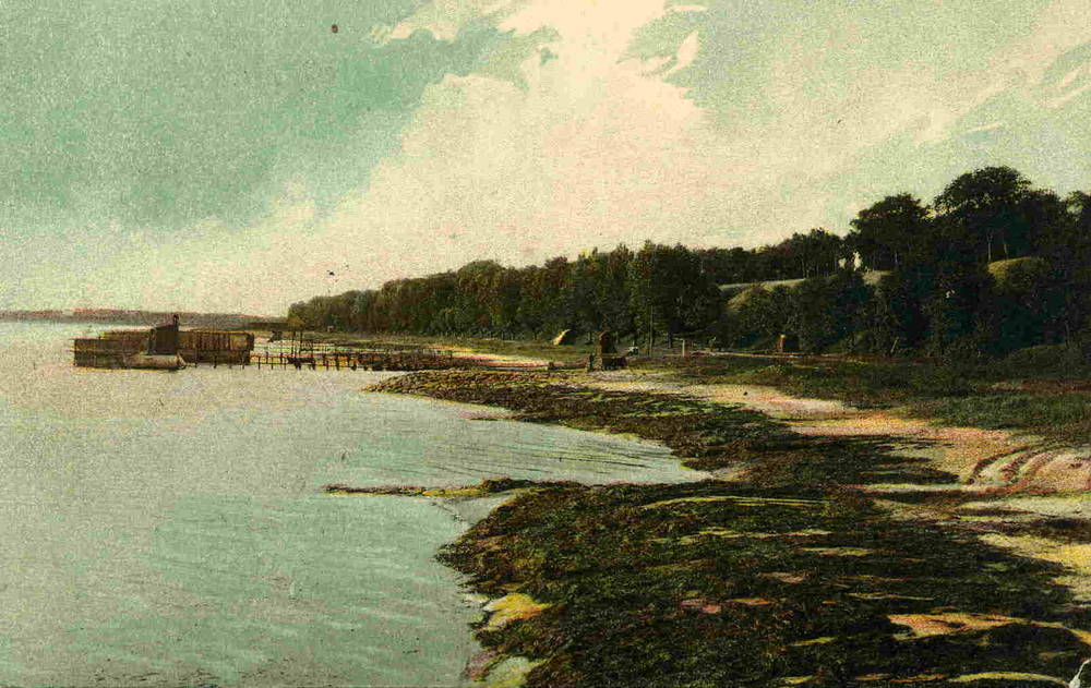 Østerstrand med badehusene