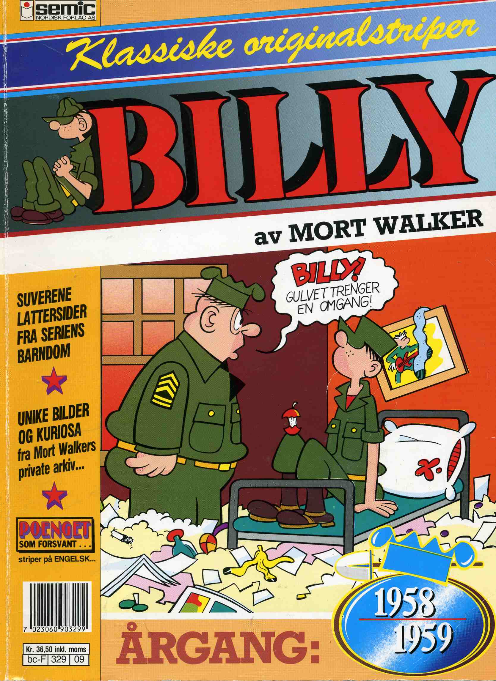 Billy 1958/59 trykket 1990