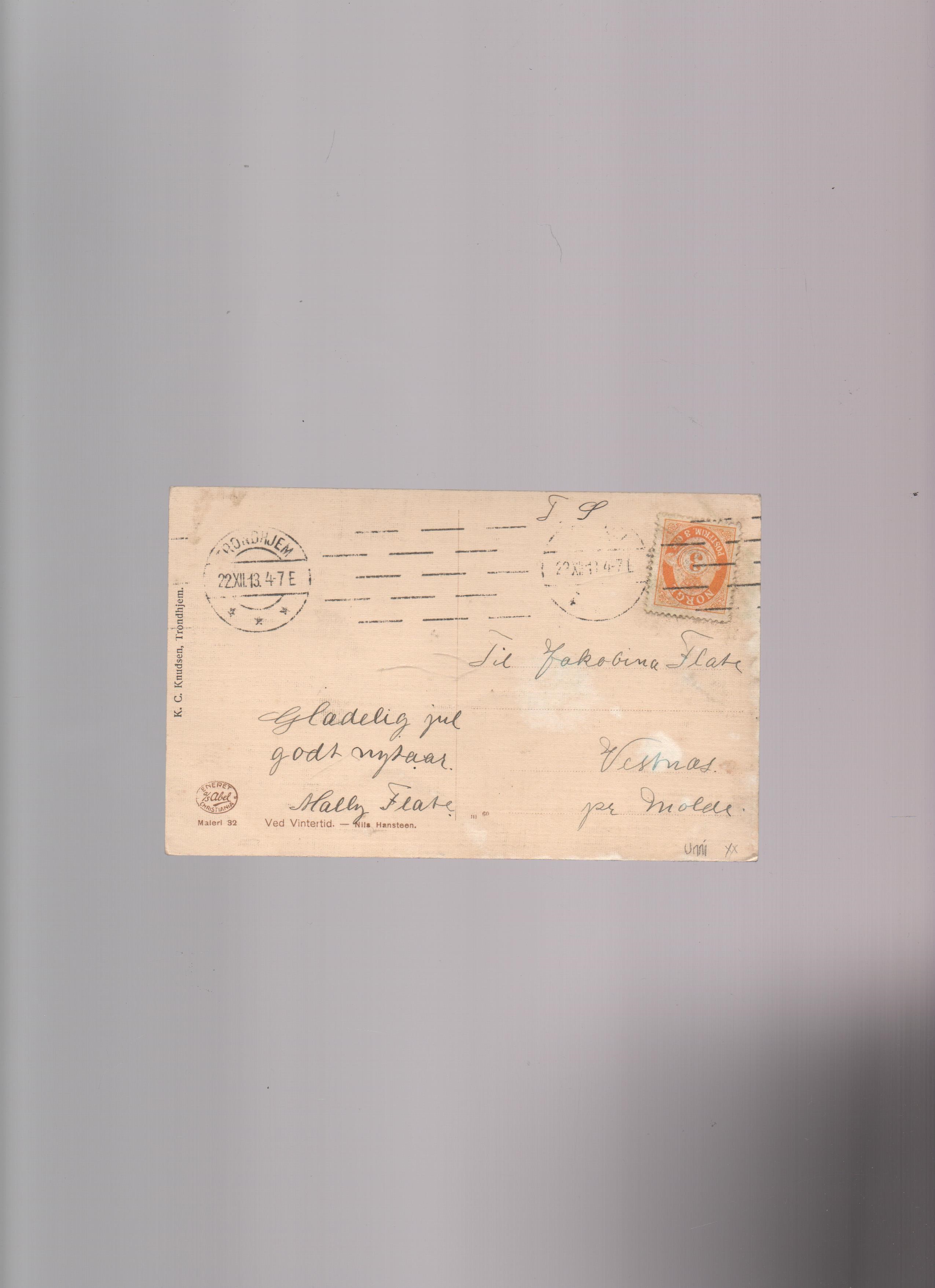 Abel St. 22.12. 1913 