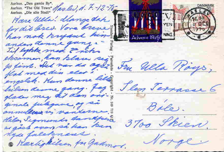 Århus Den gamle by Stender 1970