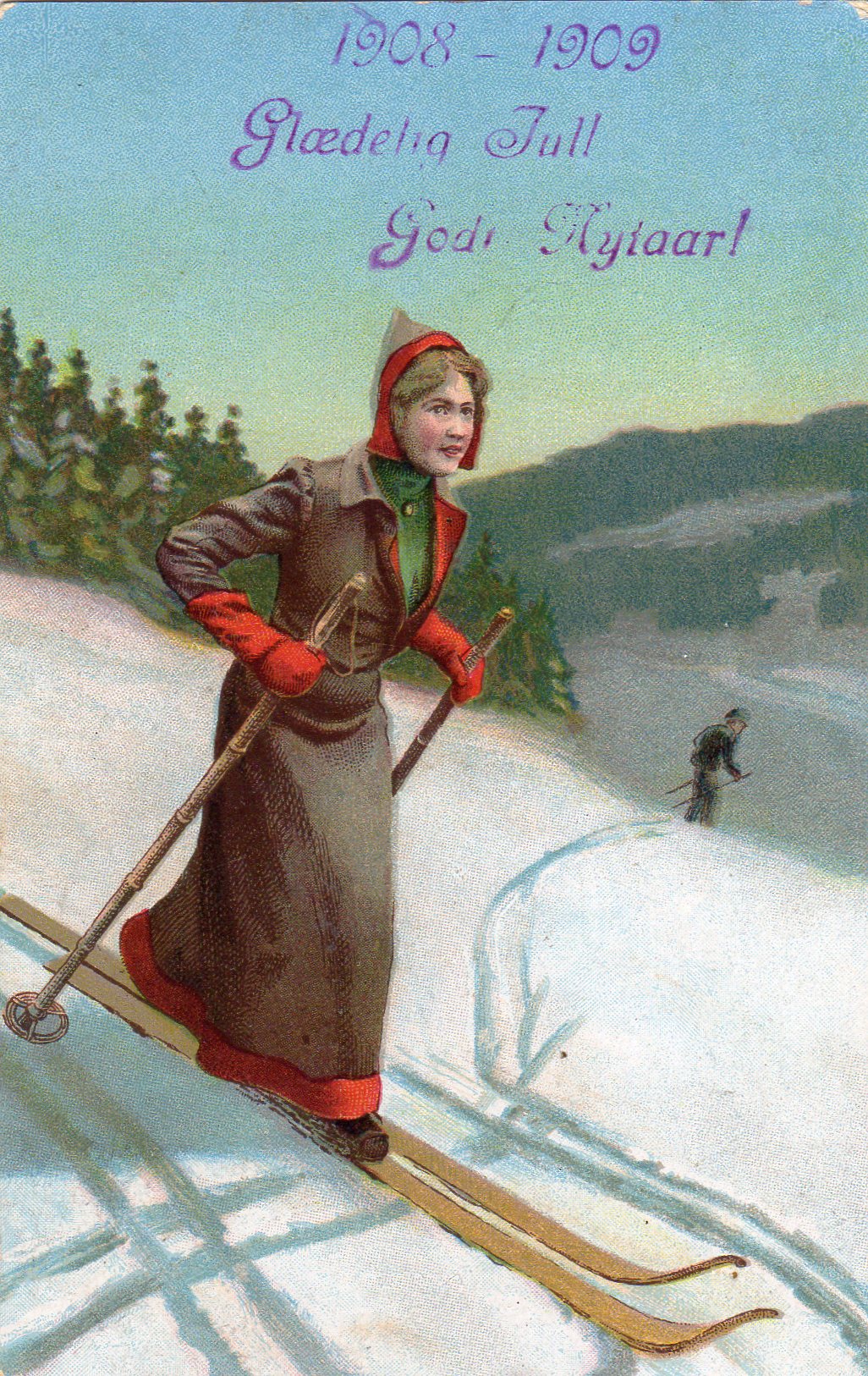 K.L.A. 1908 St. 23.12. 1908 Flekkefjord 