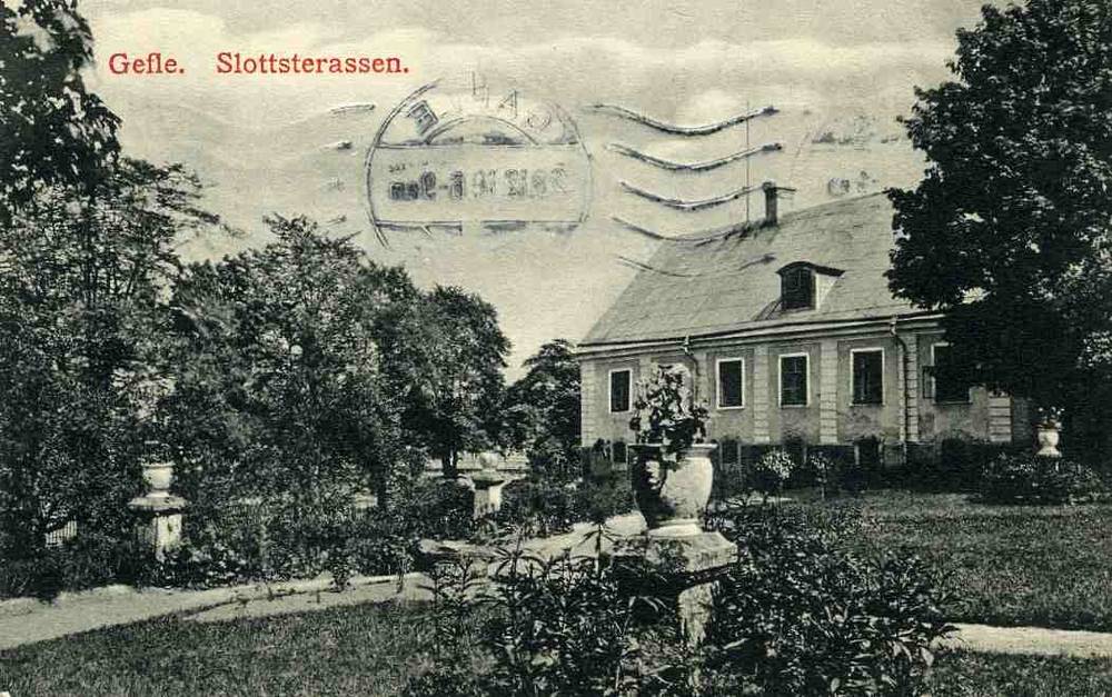 Gefle Slottsterassen  st gafle 1915 WW