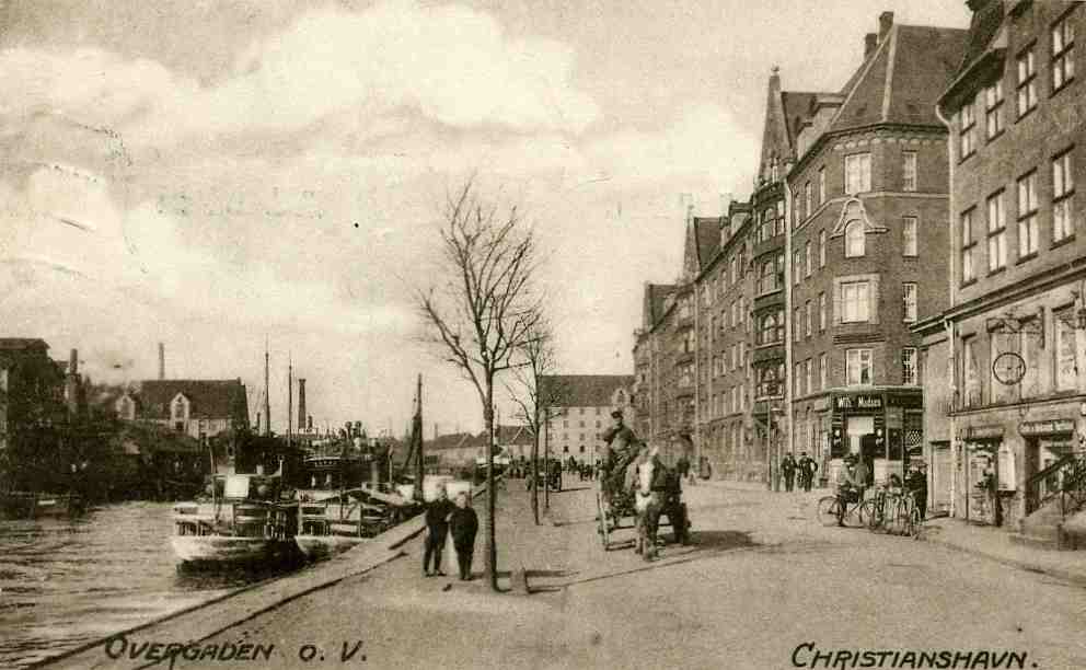 Overgaden  OV Christianshavn 1315 st Kbh 1919