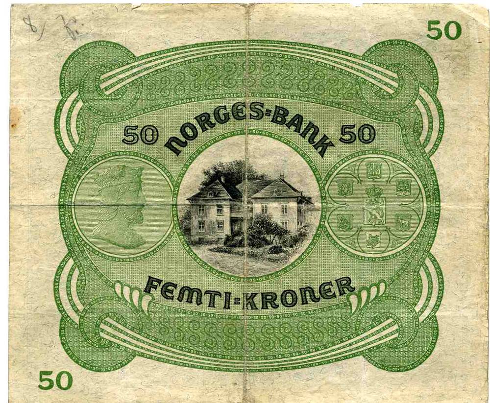50 kroner 1941 kv 1/1-