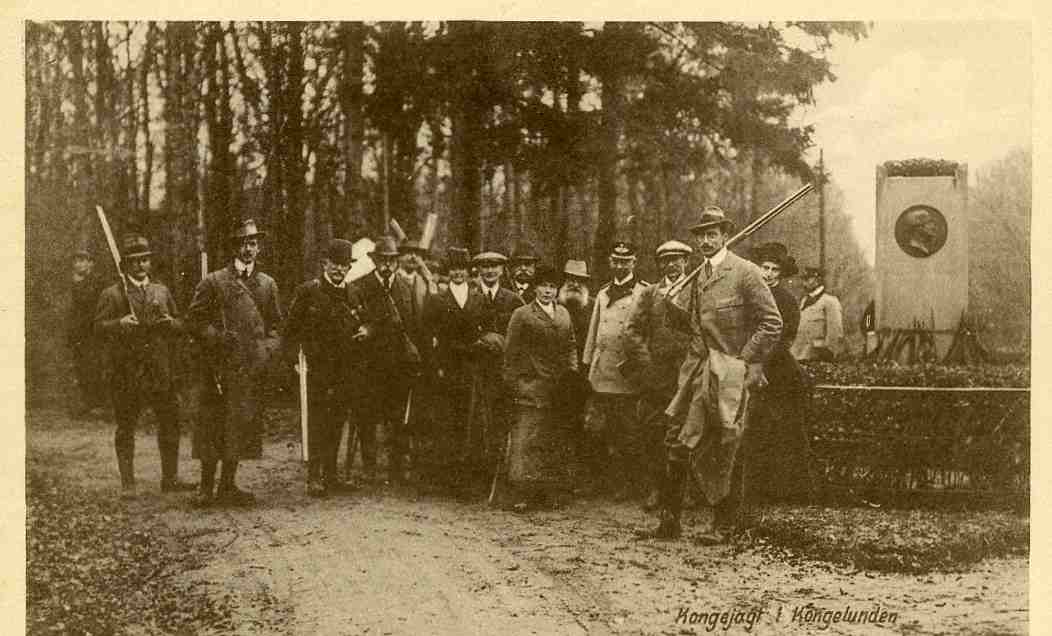 Kongejagt i Kongelunden Damgaard