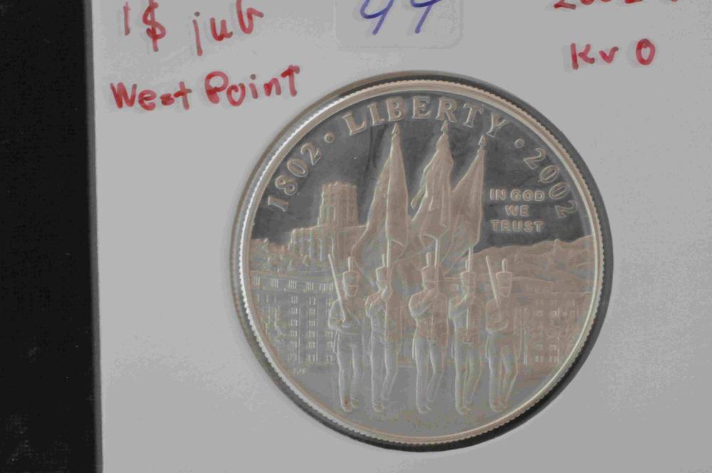1 dollar jub West point 2002 kv0 USA