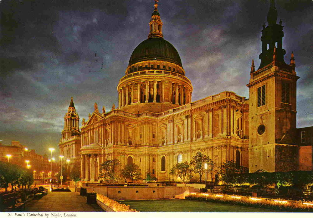 St Pauls katedral London 1978