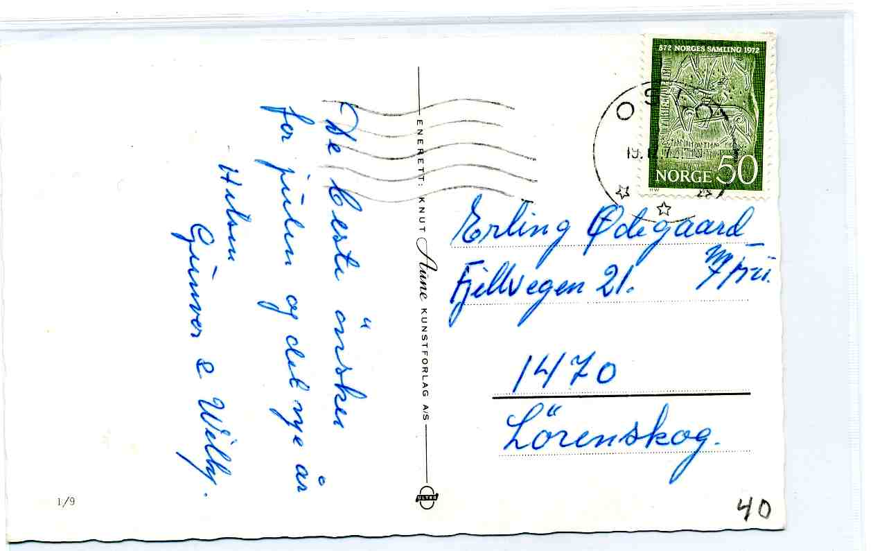 Aune st Oslo 1977 1/9 G Bratlie