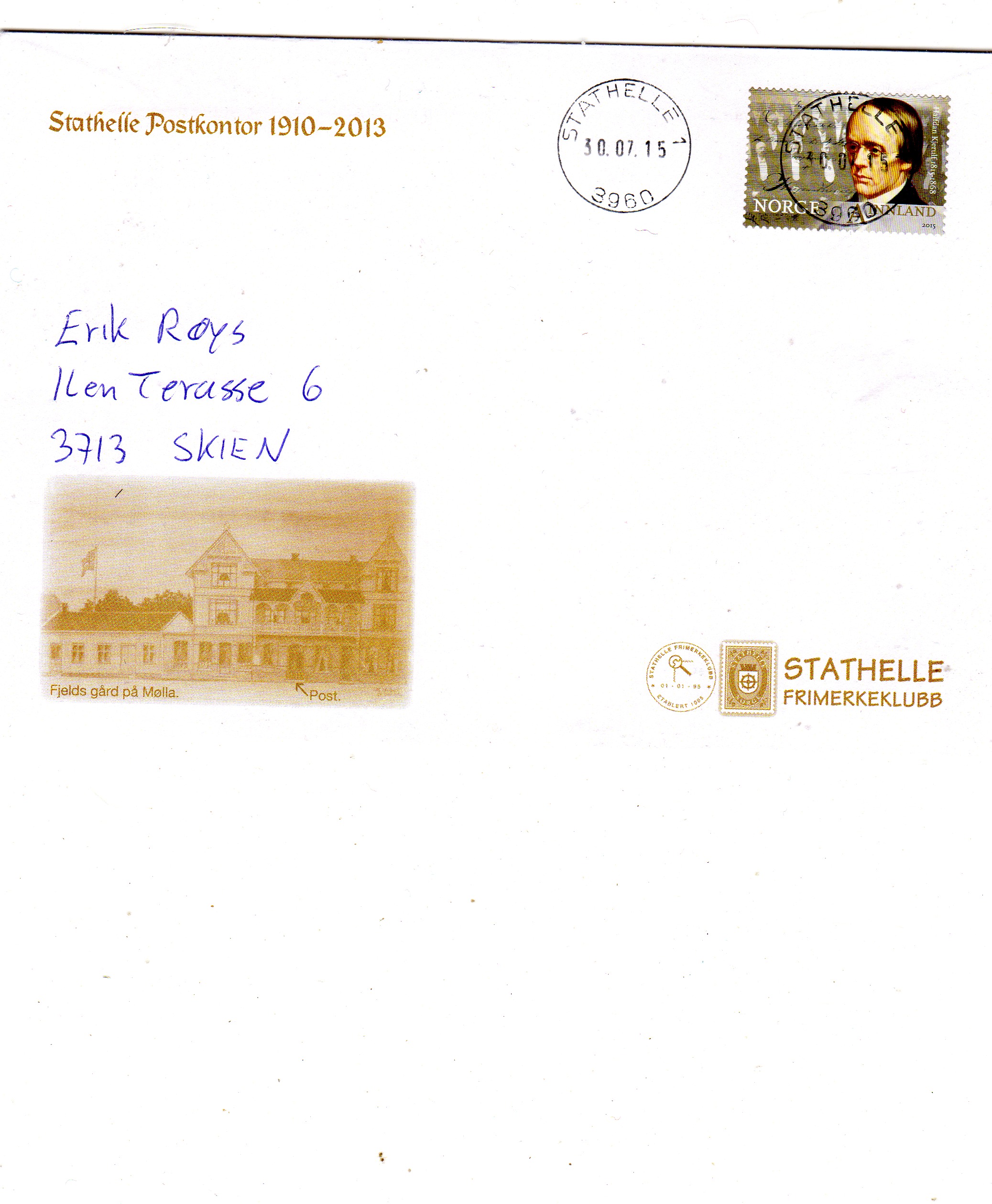 st Stahelle 2015 Postkontoret 100 år