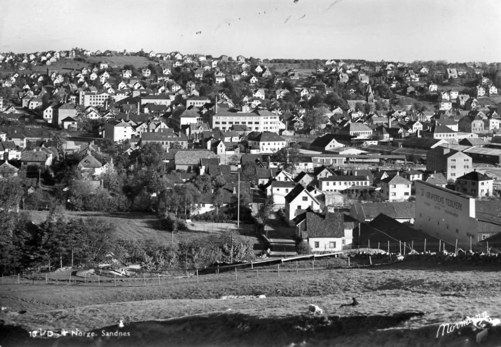 N;10DSandnes st Bergen -Stavanger 1950