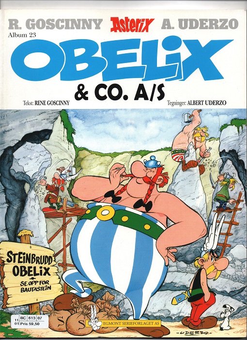 Asterix - Obelix & Co. A/S, Goscinny & Uderzo, Egmont 2004 P B O