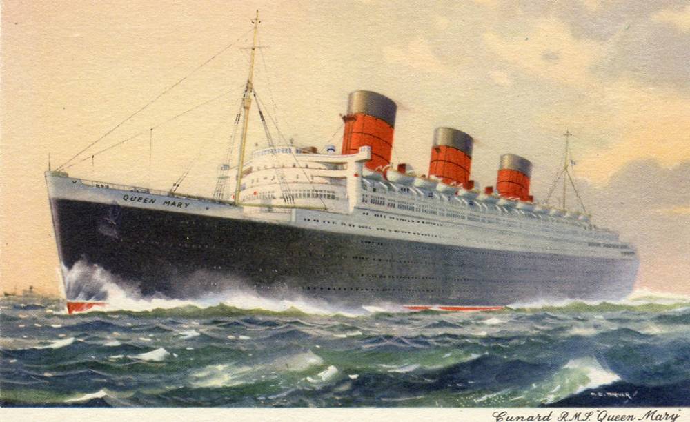 Cunard RMS Queen Mary B188