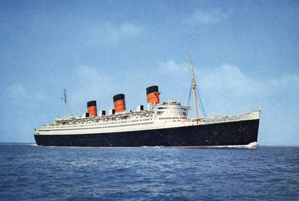 RMS Queen Mary SS 125