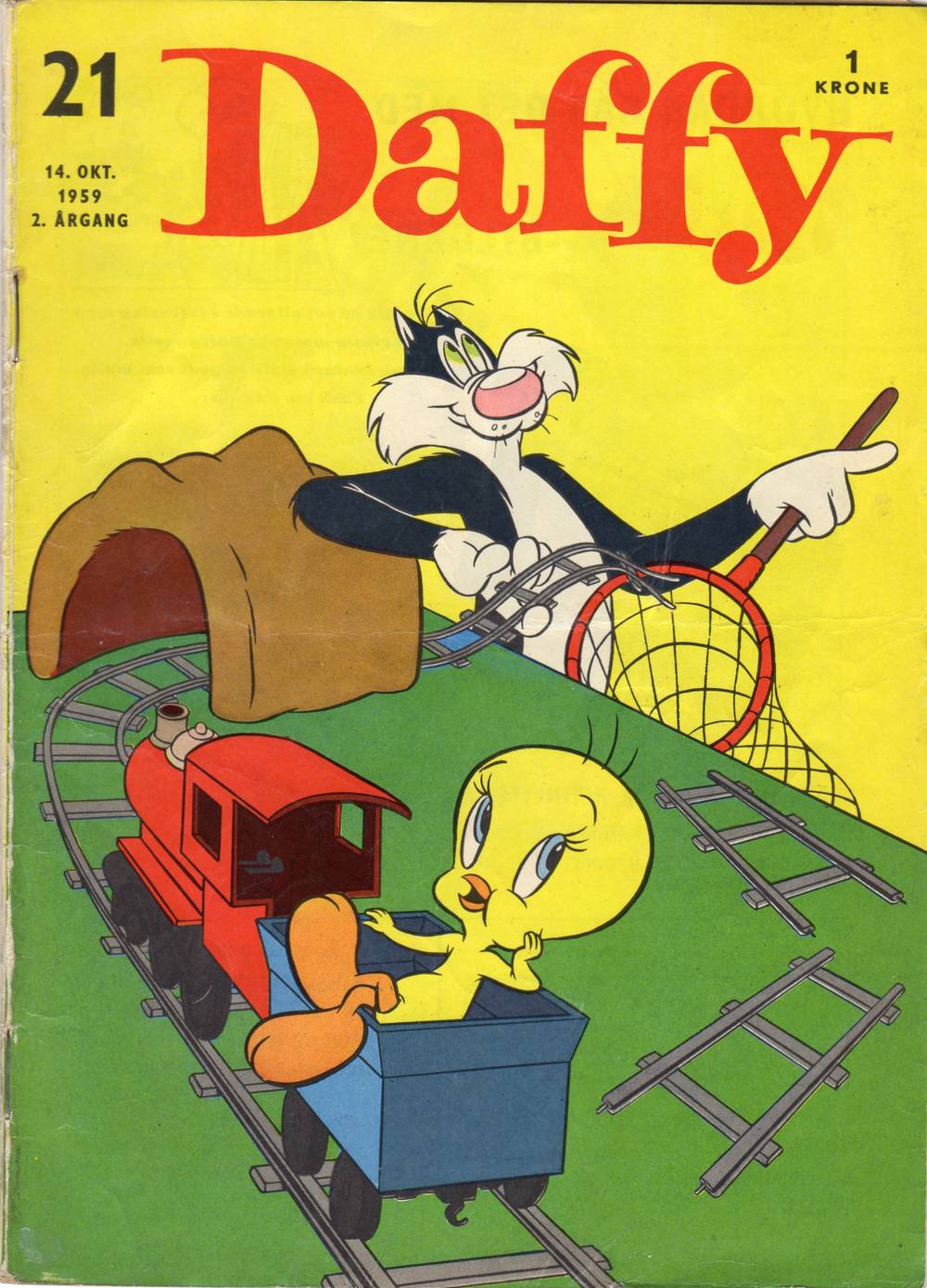 Daffy nr 21 1959 Vg+
