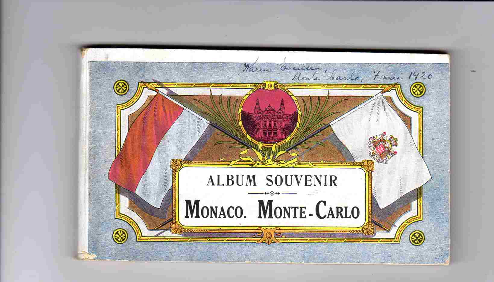 Album Monaco Monte Carlo 1920 24 kort i småformat