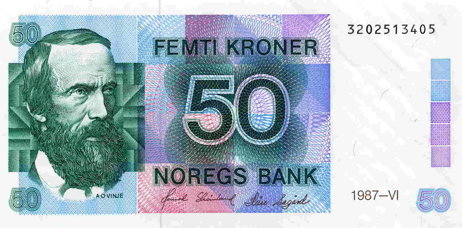 50 kr 1987-VI Skånland Sagård Kv 0